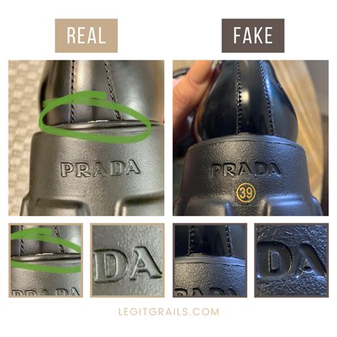 how can you tell if prada shoes are real|are prada shoes real.